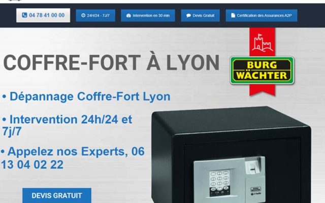 Coffre Fort Lyon