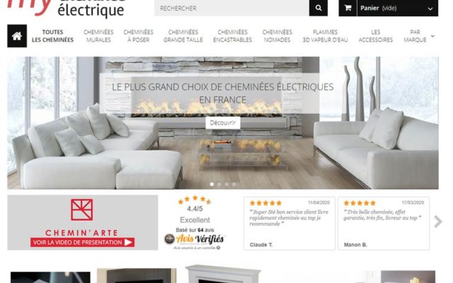 Cheminée électrique