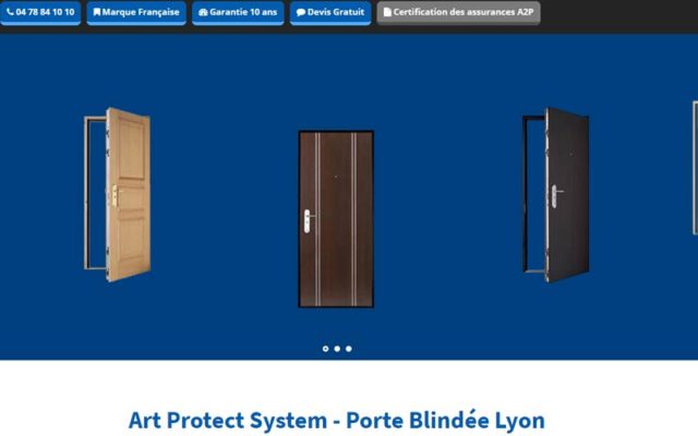 Porte blindée Lyon